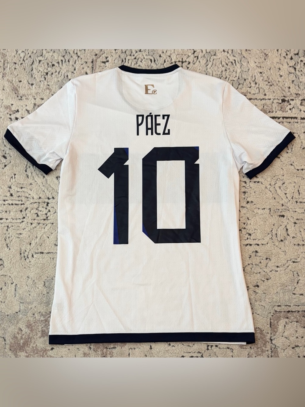 Marathon Authentic Ecuador Copa America 2024 Kendry Paez Jersey Men’s Sz: Small - Picture 5 of 9